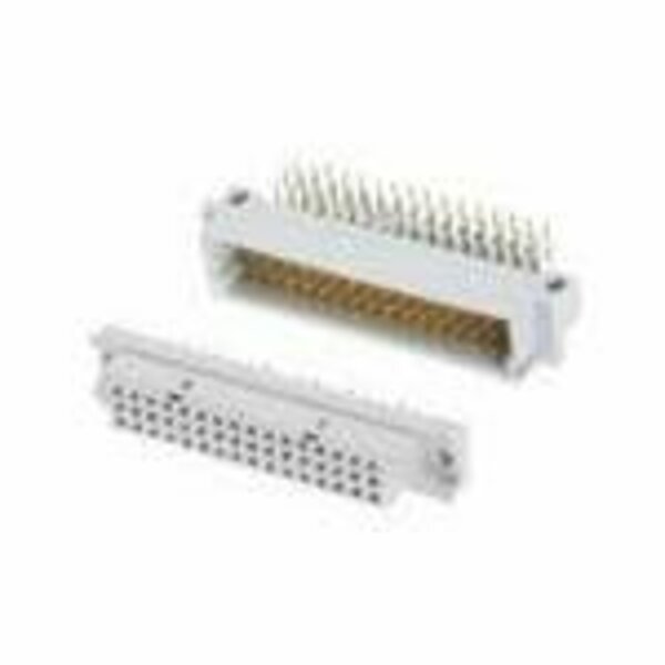 Fci Board Euro Connector, 32 Contact(S), 2 Row(S), Male, Right Angle, 0.1 Inch Pitch, Solder Terminal,  86094327313755E1LF